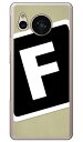 Cf LTD キャンプ イニシャル ベージュ×ブラック F (ハードケース) AQUOS sense7 SHG10・SH-53C・SH-M24 Coverfull aquos sense7 ケース aquos sense7 simフリー aquos sense7 sh53cケース aquos sense7 本体 保護 aquos sense7 カバー aquos sense7 フィルム 送料無料★