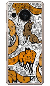 ドローイング フォックス (ハードケース) AQUOS sense7 SHG10・SH-53C・SH-M24 Coverfull aquos sense7 ケース aquos sense7 simフリー aquos sense7 sh53cケース aquos sense7 本体 保護 aquos sense7 カバー aquos sense7 フィルム aquos sense7 送料無料★