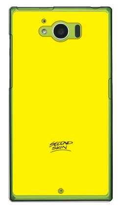 イエローカード （クリア） AQUOS SERIE SHV32 au SECOND SKIN ハードケース shv32 ケース shv32 カバー aquos serie shv32 ケース aquos serie shv32 カバー au スマートフォン カバー aquos アクオスセリエ ケース 送料無料