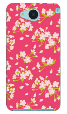 【送料無料】 桜 （SCATTERピンク） produced by COLOR STAGE / for AQUOS U SHV35/au 【Coverfull】【ハードケース】aquos u shv35 ケース aquos u shv35 カバー アクオスフォン shv35 ケース アクオスフォン shv35 カバー shv35ケース shv35カバー アクオスフォンu