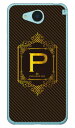 Cf LTD ラグジュアリーイニシャル P ゴールドイエロー (クリア) AQUOS U SHV35 au Coverfull aquos u shv35 ケース aquos u shv35 カバー アクオスフォン shv35 ケース アクオスフォン shv35 カバー shv35ケース shv35カバー 送料無料(2)