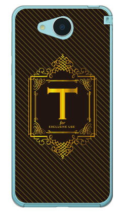 Cf LTD ラグジュアリーイニシャル T ゴールドイエロー (クリア) AQUOS U SHV35 au Coverfull aquos u shv35 ケース aquos u shv35 カバー アクオスフォン shv35 ケース アクオスフォン shv35 カバー shv35ケース shv35カバー 送料無料