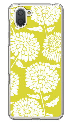 樂天商城 - Cf LTD シックフラワー イエロー （クリア） AQUOS R3 SHV44・SH-04L・808SH au・docomo・SoftBank Coverfull shv44 sh-04l 808shカバー shv44 sh-04l 808shケース aquos r3 shv44 sh-04l 808shカバー aquos r3 shv44 送料無料