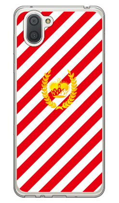 Rakuten - ストライプ レッド×ホワイト （ソフトTPUクリア） AQUOS R3 SHV44・SH-04L・808SH au・docomo・SoftBank SECOND SKIN shv44 sh-04l 808shカバー shv44 sh-04l 808shケース aquos r3 shv44 sh-04l 808shカバー aquos r3 shv44 sh-04l 送料無料