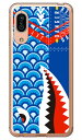 シャーク 鯉のぼり ブルー (ソフトTPUクリア) AQUOS sense3 SHV45・SH-02M・SH-M12・sense3 lite au・docomo...
