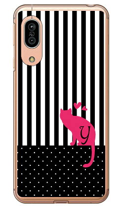 乐天商城 - Cf LTD キャット イニシャル Y （クリア） AQUOS sense3 SHV45・SH-02M・SH-M12・sense3 lite au・docomo・MVNOスマホ（SIMフリー端末）・楽天モバイル Coverfull au shv45 sh-02m sh-m12 カバー shv45 sh-02m sh-m12 ケース aquos sense3 shv45 送料無料