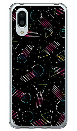 Rakuten - コズミックネオン （ソフトTPUクリア） AQUOS sense3 plus SHV46 au・SoftBank・MVNOスマホ（SIMフリー端末）・楽天モバイル YESNO ソフトケースau shv46 カバー shv46 ケース aquos sense3plus shv46 カバー aquos sense3plus shv46 カバー 送料無料