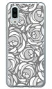 ローズポップ パステルグレー (ソフトTPUクリア) AQUOS sense3 plus SHV46 au・SoftBank・MVNOスマホ(SIMフリー端末)・楽天モバイル YESNOau shv46 カバー shv46 ケース aquos sense3plus shv46 カバー aquos sense3plus shv46 カバー 送料無料