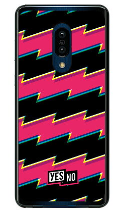 樂天商城 - ライトニングボーダー ピンク （ソフトTPUクリア） AQUOS zero2 SHV47・SH-01M au・docomo・SoftBank YESNO ソフトケース au shv47 sh-01m カバー shv47 sh-01m ケース aquos zero2 shv47 sh-01m カバー aquos zero2 shv47 sh-01m カバー 送料無料