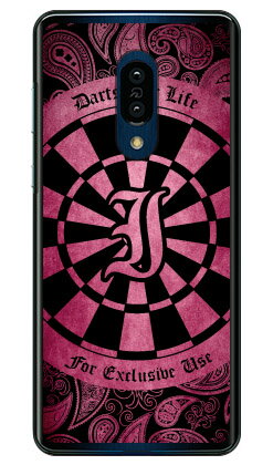 Cf LTD ダーツ イニシャル ピンク I （クリア） AQUOS zero2 SHV47・SH-01M・SH-M13 au・docomo・SoftBank Coverfull ハードケース au shv47 sh-01m カバー shv47 sh-01m ケース aquos zero2 shv47 sh-01m カバー aquos zero2 shv47 sh-01m 送料無料
