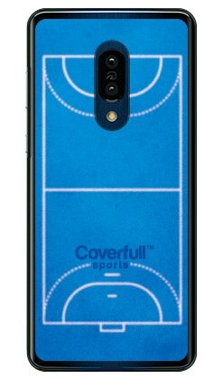 樂天商城 - ハンドボールコート ブルー（クリア） AQUOS zero2 SHV47・SH-01M・SH-M13 au・docomo・SoftBank Coverfull ハードケース au shv47 sh-01m カバー shv47 sh-01m ケース aquos zero2 shv47 sh-01m カバー aquos zero2 shv47 sh-01m カバー 送料無料