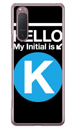 樂天商城 - Cf LTD サブウェイイニシャル K サックスブルー （クリア） Xperia 5 II SOG02・A002SO・SO-52A・XQ-AS42 au・SoftBank・docomo・MVNOスマホ（SIMフリー端末） Coverfull xperia 5 II ケース xperia 5 II カバー 5 II ケース 5 II カバー 送料無料