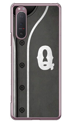 樂天商城 - Cf LTD ベースボール イニシャル グレー Q （クリア） Xperia 5 II SOG02・A002SO・SO-52A・XQ-AS42 au・SoftBank・docomo・MVNOスマホ（SIMフリー端末） Coverfull xperia 5 II ケース xperia 5 II カバー 5 II ケース 5 II カバー 送料無料