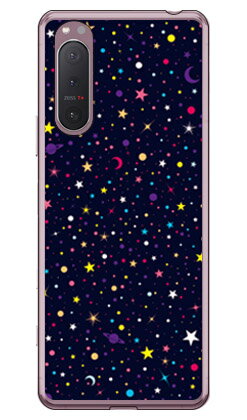 SPACE マルチ （ソフトTPUクリア） Xperia 5 II SOG02・A002SO・SO-52A・XQ-AS42 au・SoftBank・docomo・MVNOスマホ（SIMフリー端末） SECOND SKIN xperia 5 II ケース xperia 5 II カバー 5 II ケース 5 II カバー エクスペリア5 II ケース 送料無料