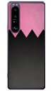 Cf LTD ダービーコレクション 競馬 騎手 勝負服 27 黒・桃鋸歯形 (クリア) Xperia 1 III SOG03・SO-51B・A101SO au・docomo・SoftBank Coverfull xperia 1 iii ケース xperia 1 iii カバー 1 iii ケース 1 iii カバー エクスペリア1 iii 送料無料