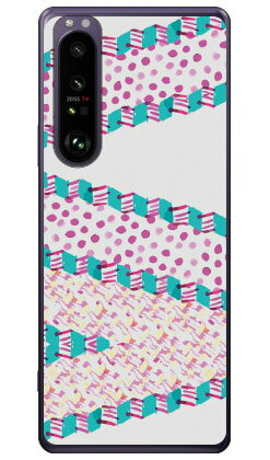 コバルト ピクチャ パート1 （クリア） Xperia 1 III SOG03・SO-51B・A101SO au・docomo・SoftBank Coverfull xperia 1 iii ケース xperia 1 iii カバー 1 iii ケース 1 iii カバー エクスペリア1 iii ケース エクスペリア1 iii カバー sog03 送料無料