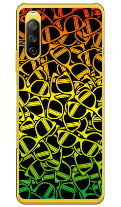 サングラス ラスタ （クリア） Xperia 10 III SOG04・SO-52B・A102SO・10 III Lite XQ-BT44 au・docomo・Y!mobile・MVNOスマホ（SIMフリー端末） YESNO xperia 10 iii ケース xperia 10 iii カバー 10 iii ケース 10 iii カバー so-52b 送料無料