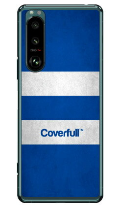 Cf LTD KICKSコレクションシリーズ #6 ブルー×ホワイト （クリア）Xperia 5 III SOG05・SO-53B・XQ-BQ42 au・docomo・SoftBank・MVNOスマホ（SIMフリー端末） Coverfull xperia 5 mark3 ケース xperia 5 mark3 カバー 5 mark3 ケース 5 mark3 カバー 送料無料