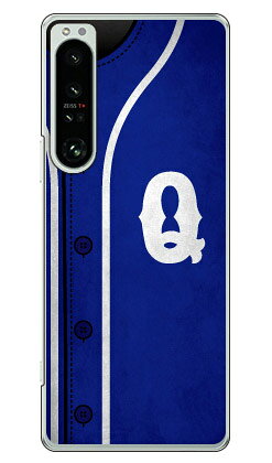 Rakuten - Cf LTD ベースボール イニシャル ブルー Q （クリア） Xperia 1 IV SOG06 SO-51C A201SO XQ-CT44 au・docomo・SoftBank・MVNOスマホ（SIMフリー端末） Coverfullxperia 1 IV ケース xperia 1 IV カバー 1 IV ケース 1 IV カバー エクスペリア1 IV ケース 送料無料