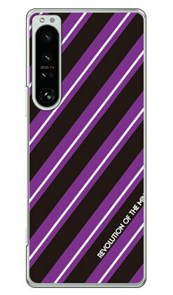 ROTM Stripe ブラック （クリア） design by ROTM Xperia 1 IV SOG06 SO-51C A201SO XQ-CT44 au・docomo・SoftBank・MVNOスマホ（SIMフリー端末） SECOND SKINxperia 1 IV ケース xperia 1 IV カバー 1 IV ケース 1 IV カバー エクスペリア1 IV ケース 送料無料