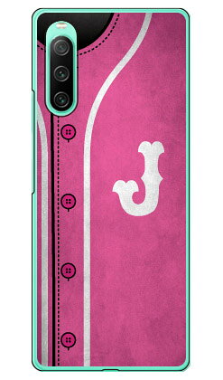 樂天商城 - Cf LTD ベースボール イニシャル ピンク J （ハードケース） Xperia 10 IV SOG07 SO-52C A202SO・XQ-CC44 Coverfull xperia 10 iv ケース xperia 10 iv so-52c ケース xperia 10 iv simフリー xperia 10 iv フィルム xperia 10 iv スマホケース 本体 保護 xperia 送料無料