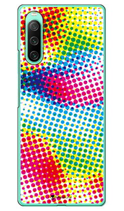 Code；C 「Color dot」 （ハードケース） Xperia 10 IV SOG07 SO-