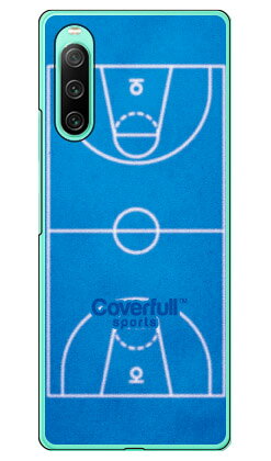 乐天商城 - バスケットコート ブルー（ハードケース） Xperia 10 IV SOG07 SO-52C A202SO・XQ-CC44 Coverfull xperia 10 iv ケース xperia 10 iv so-52c ケース xperia 10 iv simフリー xperia 10 iv フィルム xperia 10 iv スマホケース 本体 保護 xperia 10 iv カバー 送料無料