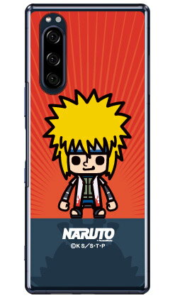 ナルト疾風伝シリーズ NARUTO×PansonWorks キャラクター 波風ミナト （クリア） Xperia 5 SOV41・SO-01M・901SO・J9260 au・docomo・SoftBank・MVNOスマホ（SIMフリー端末） xperia 5 ケース xperia 5 カバー 5 ケース 5 カバー エクスペリア5 ケース