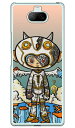 ジャイアントロボット (クリア) design by 326 Xperia 8 SOV42・Xperia 8 Lite au・Y!mobile・MVNOスマホ(SIMフリー端末) SECOND SKIN xperia 8 ケース xperia 8 カバー 8 ケース 8 カバー エクスペリア8 ケース sov42ケース sov42 送料無料