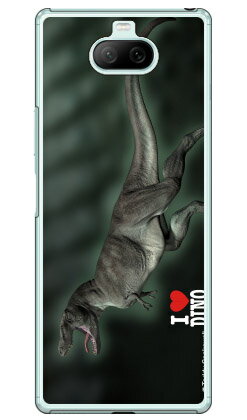 【送料無料】 Dinosaur Design 恐竜デザインシリーズ 「ティラノサウルス_A」 （クリア） / for Xperia 8 SOV42/au・Y!mobile・MVNOスマホ（SIMフリー端末）xperia 8 ケース xperia 8 カバー 8 ケース 8 カバー エクスペリア8 ケース エクスペリア8 カバー