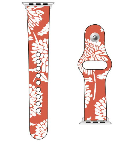 Cf LTD for Apple Watch シックフラワー レッド / for 38/40/41mm Coverfullapplewatch バンド アップルウォッチ バンド applewatch ベルト ファッショナブル おしゃれ かわいい 交換ベルト 時計ベルト 腕時計ベルト 替えベルト 人気 便利グッズ オススメ 送料無料