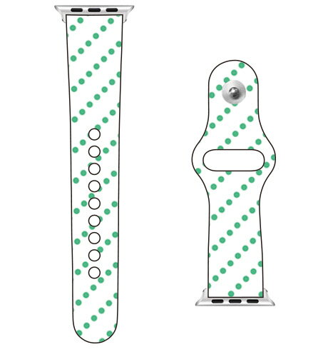 【送料無料】 SECOND SKIN for Apple Watch ドットストライプ ホワイト×グリーン / for 38/40/41mm 【SECOND SKIN】applewatch バンド アップルウォッチ バンド applewatch ベルト アップルウォッチ べルト ファッショナブル おしゃれ かわいい 交換ベルト 時計ベルト 【送料無料】 SECOND SKIN for Apple Watch ドットストライプ ホワイト×グリーン / for 38/40/41mm 【SECOND SKIN】applewatch バンド アップルウォッチ バンド applewatch ベルト アップルウォッチ べルト ファッショナブル おしゃれ かわいい 交換ベルト 時計ベルト