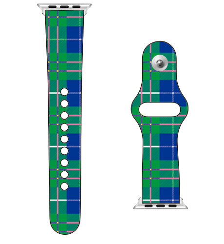 【送料無料】 SECOND SKIN for Apple Watch Tartan check グリーン design by Moisture / for 38/40/41mm 【SECOND SKIN】applewatch バンド アップルウォッチ バンド applewatch ベルト アップルウォッチ べルト ファッショナブル おしゃれ かわいい 交換ベルト 時計ベルト