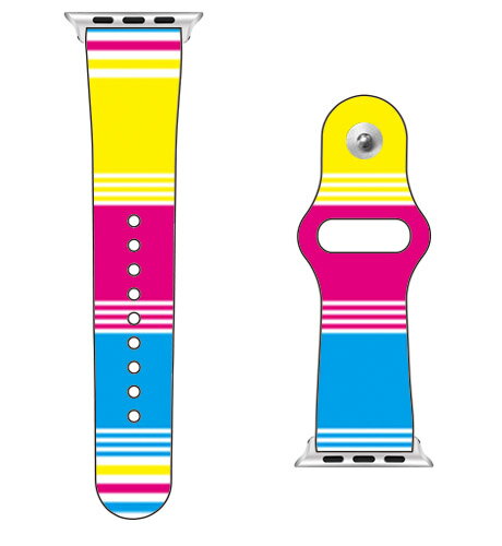 【送料無料】 SECOND SKIN for Apple Watch CMY / for 42/44/45mm 【SECOND SKIN】applewatch バンド アップルウォッチ バンド applewatch ベルト アップルウォッチ べルト ファッショナブル おしゃれ かわいい 交換ベルト 時計ベルト