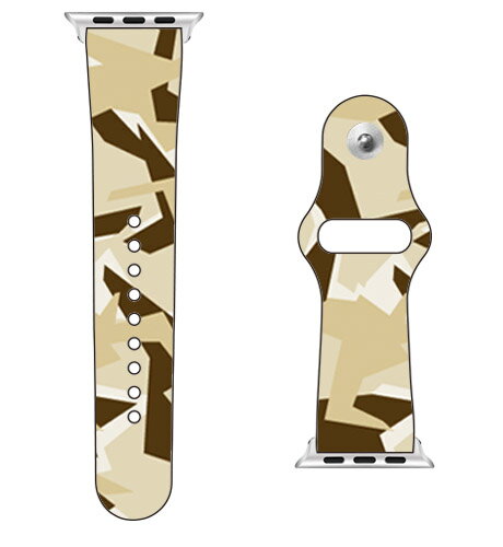 【送料無料】 SECOND SKIN for Apple Watch URBAN camouflage サンド design by Moisture / for 42/44/45mm 【SECOND SKIN】applewatch バンド アップルウォッチ バンド applewatch ベルト アップルウォッチ べルト ファッショナブル おしゃれ かわいい 交換ベルト