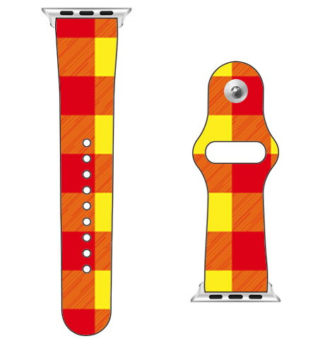 【送料無料】 SECOND SKIN for Apple Watch Buffalo check イエロー design by Moisture / for 42/44/45mm 【SECOND SKIN】applewatch バンド アップルウォッチ バンド applewatch ベルト アップルウォッチ べルト ファッショナブル おしゃれ かわいい 交換ベルト