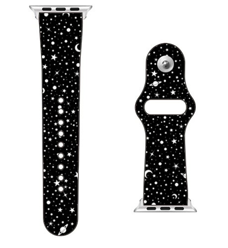 【送料無料】 SECOND SKIN for Apple Watch SPACE ブラック / for 42/44/45mm 【SECOND SKIN】applewatch バンド アップルウォッチ バンド applewatch ベルト アップルウォッチ べルト ファッショナブル おしゃれ かわいい 交換ベルト 時計ベルト