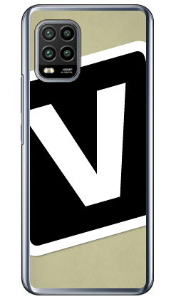 乐天商城 - Cf LTD キャンプ イニシャル ベージュ×ブラック V （クリア） Mi 10 Lite 5G XIG01 au Coverfull au xig01 カバー xig01 ケース xiaomi mi 10 lite xig01 カバー xiaomi mi 10 lite xig01 ケース xiaomi mi 10 lite カバー xiaomi mi 10 lite 送料無料