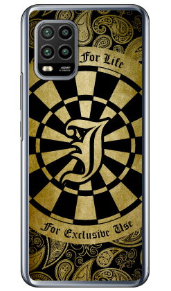 Cf LTD ダーツ イニシャル イエロー J （クリア） Mi 10 Lite 5G XIG01 au Coverfull au xig01 カバー xig01 ケース xiaomi mi 10 lite..