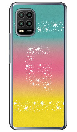 Cf LTD アロハ イニシャル トロピカル G （クリア） Mi 10 Lite 5G XIG01 au Coverfull au xig01 カバー xig01 ケース xiaomi mi 10 lite xig01 カバー xiaomi mi 10 lite xig01 ケース xiaomi mi 10 lite カバー xiaomi mi 10 lite ケース 送料無料