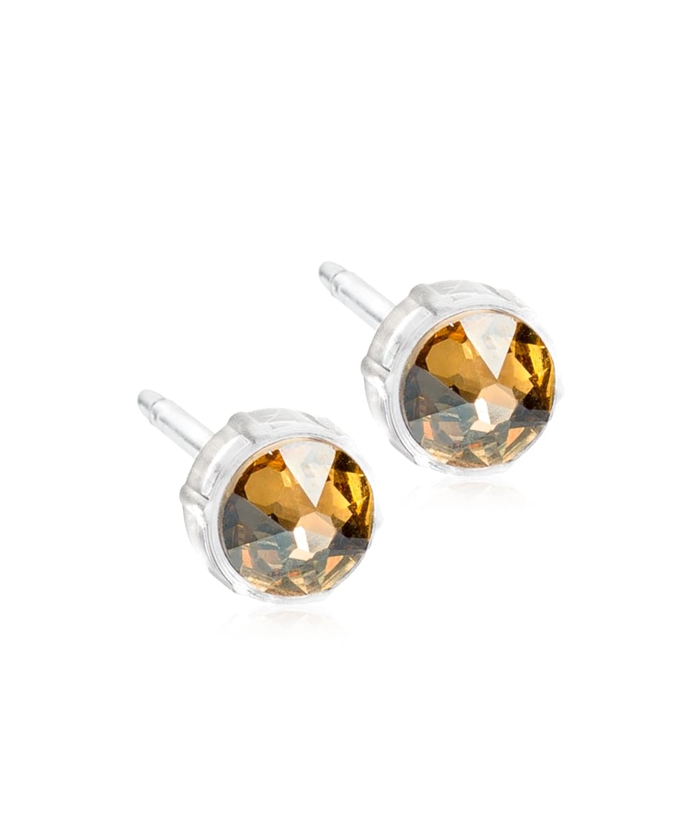 ピアス アレルギー対応 プラスチック 6mm ゴールデンシャドー 15-0109-28アレルギーフリーピアス アレルギーピアス アレルギー対応ピアス ピアス 金属アレルギー ピアス レディース ピアス ブランド