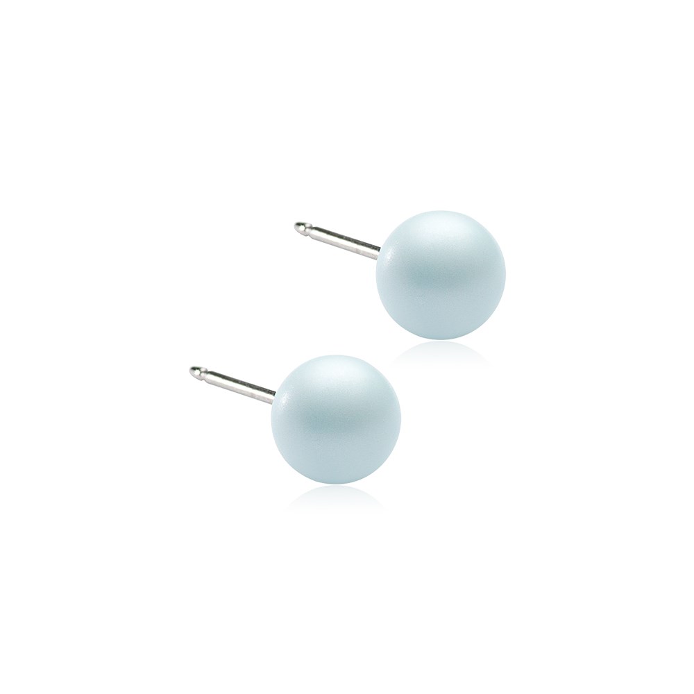ピアス アレルギー対応 純チタン 6mm パール パステルブルー 15-1233-67アレルギーフリーピアス アレルギーピアス アレルギー対応ピアス ピアス 金属アレルギー ピアス レディース ピアス ブランド