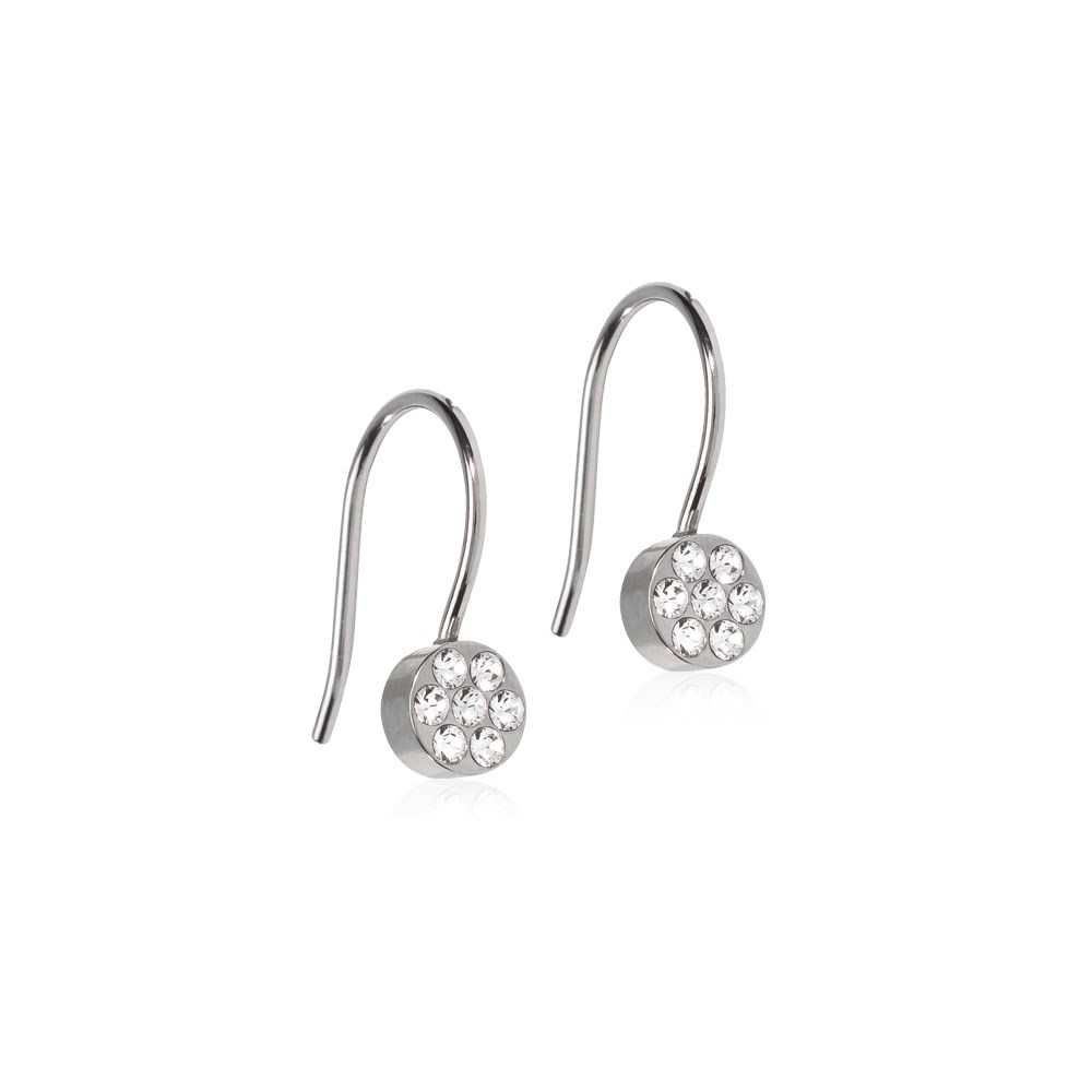 ピアス アレルギー対応 純チタン 5mm ペンダント ブリリアンス クリスタル 15-1238-16601アレルギーフリーピアス アレルギーピアス アレルギー対応ピアス ピアス 金属アレルギー ピアス レディース ピアス ブランド