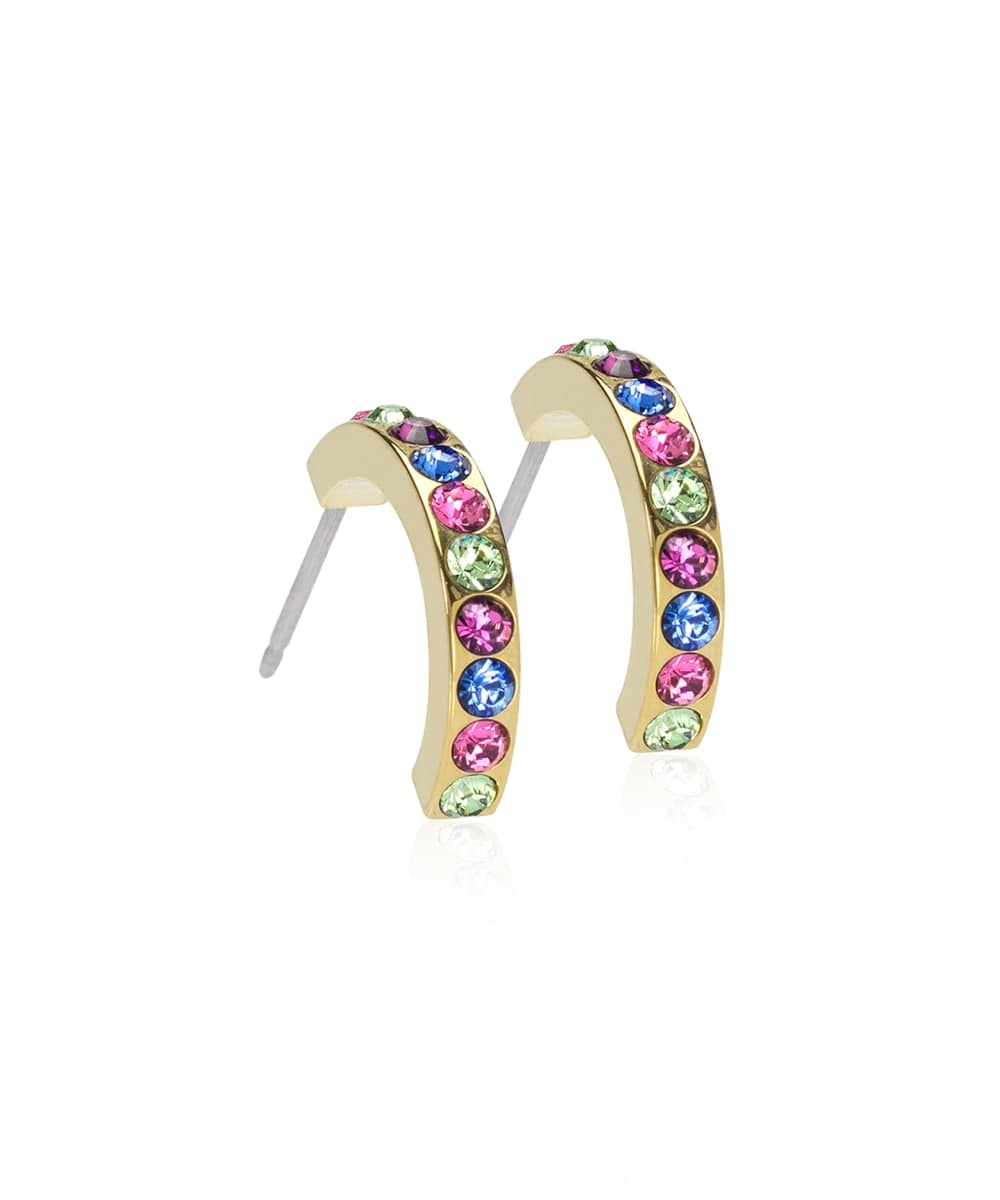 ピアス アレルギー対応 純チタン ゴールド 15mm ブリリアンスカーブ ファンタジー 15-13147-99アレルギーフリーピアス アレルギーピアス アレルギー対応ピアス ピアス 金属アレルギー ピアス レディース ピアス ブランド