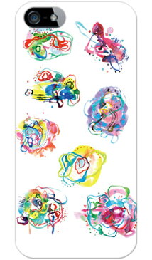 【送料無料】 Mie 「Colorful shadow」 / for iPhone SE/5s/docomo 【SECOND SKIN】【全面】【受注生産】【スマホケース】【ハードケース】iPhone5sカバー/アイフォン5s/iphone5sケース/アイフォン 5s/スマートフォン/スマホケース/ケース/ドコモ/docomo