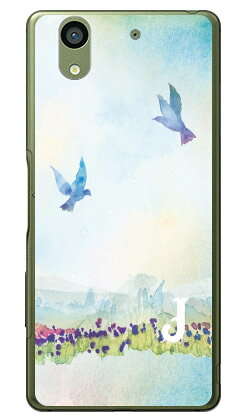 樂天商城 - Cf LTD バード イニシャル J （クリア） arrows NX F-01K docomo Coverfull 受注生産 スマホケース ハードケース f-01k ケース f-01k カバー arrows nx f-01k ケース arrows nx f-01k カバー アローズ nx f-01k ケース 送料無料