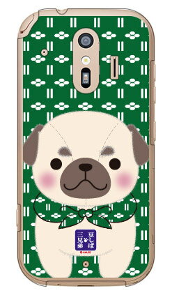 콩 시바 삼형제 시리즈 퍼그 병위 (클리어) 라쿠라쿠 스마트폰 F-42A·me F-01L docomo 라쿠라쿠 스마트폰 me f-01l 케이스 라쿠라쿠 스마트폰 me f-01l 커버 라쿠라쿠 스마트폰 me 케이스
