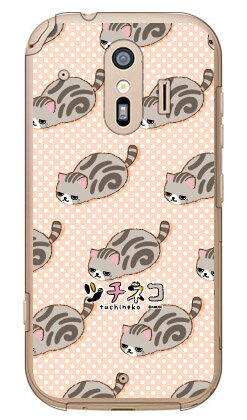 ツチネコシリーズ グレーアメショー （クリア） らくらくスマートフォン F-42A・me F-01L docomo らくらくスマートフォンme f-01l ケース らくらくスマートフォンme f-01l カバー らくらく スマホme ケース らくらく スマホme カバー f01l ケース 送料無料