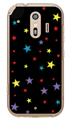 【送料無料】 スター マルチ （クリア） / for らくらくスマートフォン F-42A・me F-01L/docomo 【SECOND SKIN】らくらくスマートフォンme f-01l ケース らくらくスマートフォンme f-01l カバー らくらく スマホme ケース らくらく スマホme カバー f01l ケース