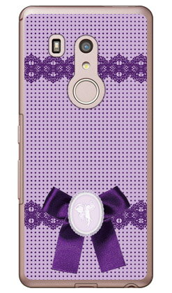 ドット×カメオ パープル (クリア) arrows Be3 F-02L docomo Coverfull ハードケース arrows be3 ケース arrows be3 カバー アローズ be3 ケース アローズ be3 カバー アローズbe3ケース アローズbe3カバー f-02l ケース f-02l カバー 送料無料